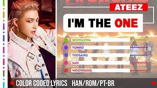 ATEEZ (에이티즈) - I'm The One (Color Coded Lyrics/Tradução HAN/ROM/PT-BR)