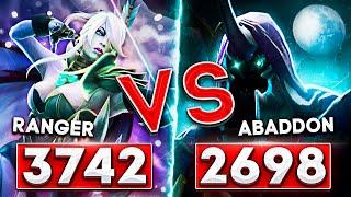 140% ARMOR INVINCIBLE BUILD ON ABADDON VS THE STRONGEST CARRY DROW RANGER / CUSTOM HERO CLASH