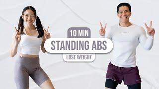 10 MIN STANDING ABS I knee-friendly, no jumping, no equipment