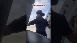 Trust god’s plan #crewlife #cabincrewjobs #cabincrewcareer #viralvideo #flightattendant