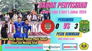 Live Persindra  Vs Pesik Kuningan Liga 4 Seri 1 Jabar 2024#kuninganoke