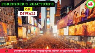 Diwali at times square New York NYC USA #diwali #diwali2024