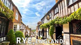 One Day Trip to RYE, A Beautiful Town in England 4K