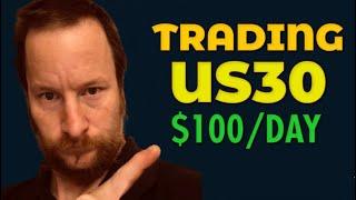 How To Make $100/Day Trading US30 with Profitable Strategies