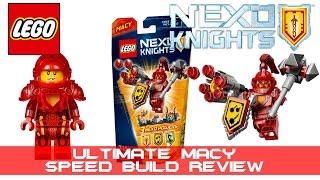 LEGO NexoKnights ULTIMATE Macy 70331 Speed Build Review