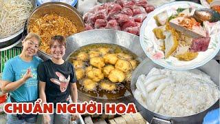 Chuẩn chỉnh BÁNH ƯỚT người Hoa, 40 năm níu chân khách bằng món Bánh Cống Khoai Môn cuốn tay sạch sẽ