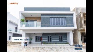 A Tour of Urban Prime Estates Abraham Adesanya Ajah and it's 3 Bedroom Terrace House