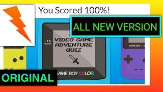 Video Game Adventure Quiz Answers Score 100% | Quiz Diva