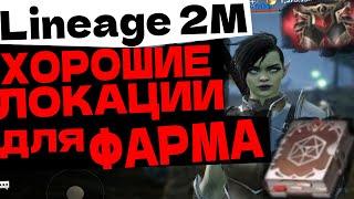 Lineage 2M ХОРОШИЕ ЛОКАЦИИ ДЛЯ ФАРМА НА СТАРТЕ В L2M ГАЙД ДЛЯ НОВИЧКОВ