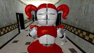 ANIMATRONICS SCARE THE GUARD  FNAF 2 COOP SISTER LOCATION IN Garry's Mod