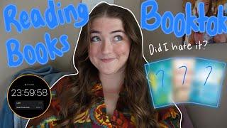 I read BookTok books for 24 hours...