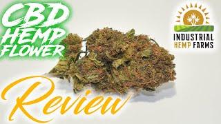 |Industrial Hemp Farms| CBD Hemp Flower Review [3 Strains]
