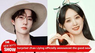 Surprise! Zhao Liying officially announced the good news, Feng Shaofeng lost, Feng Xiaogang became