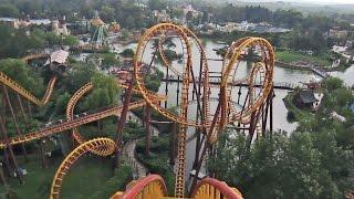 Goudurix front seat on-ride HD POV Parc Astérix Asterix