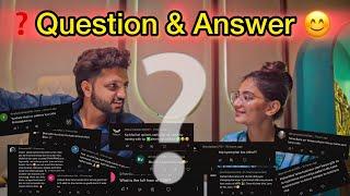 Question - answer with KP & unnati️ #kishanpatel #questionanswer #kpvlog #unnatipatel #kprajkumar