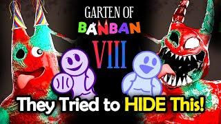 Garten of BanBan 8 – This Reveal Changes EVERYTHING…(Huge News)
