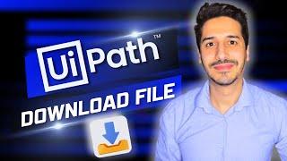 UiPath - Download File From URL | How to download file from website using UiPath