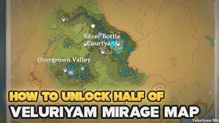 How To Unlock Half of Veluriyam Mirage Map | Secret Summer Paradise