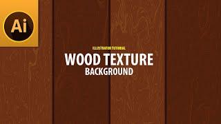 How to Create Vector Texture Wood Background in Adobe Illustrator @AllFreePik