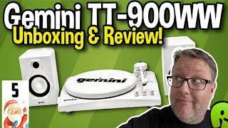 Gemini TT-900WW - Unboxing & Review! (Vlogmas Day 5) #vlogmas #vinyl #christmas