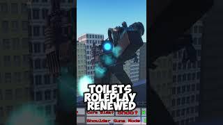 UPGRADED TITAN CAMERAGUY BADGE in OMEGA SKIBID TOILETS ROLEPLAY RENEWED #robloxbadges #roblox