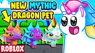 NEW MYTHIC DRAGON PET IN OVERLOOK BAY! IT EVOLVES! NEW YEARS EVENT! Roblox Overlook Bay