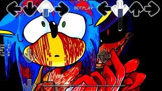 Sonic DIES BY Sonic.EXE but Friday night Funkin - FNF