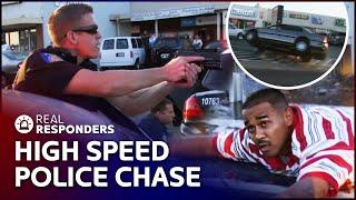 Reckless Car Crash After High Speed Police Chase Ends In Disaster | Cops | Real Responders