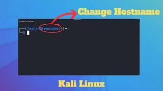 How to Change HOSTNAME in Kali Linux