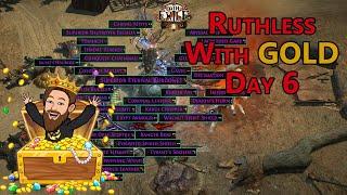 Stacking RARITY Is The Way In Ruthless - Ruthless With Gold Day 6 - Path of Exile 3.20