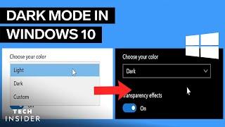 How To Enable Dark Mode In Windows 10