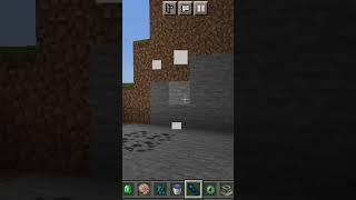 Minecraft But my near blocks disappear || #trending || #shorts || #minecraft || #technogamerz ||