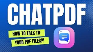 ChatPDF + ChatGPT API - Have Conversations With A PDF!!