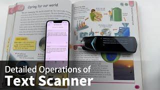 Text Scanner Detailed Operations