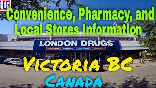 Victoria BC Convenience, Pharmacy, and Local Stores | Victoria BC (Canada) Travel Guides - Episode#4