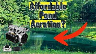 The BEST budget Pond Aerator!- VEVOR Pond aerator