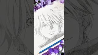 Sketching Gojo Satoru  Jujutsu Kaisen Fanart #shorts #anime #drawing