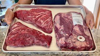 Costco Sirloin Tri Tip Whole / Costco 2024 / Costco Meat / Sirloin Tri Tip / Beef /ASMR Cooking