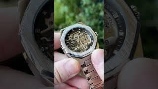 Crazy Good Deal: Stylish Skeleton Watch with Automatic Movement #watch