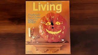 Martha Stewart Living October 2008 Halloween, Frightfully Good Times | ASMR Magazine Flip Through