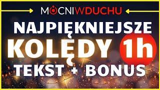 Najpiękniejsze kolędy + tekst ️ 1h bez reklam ️ Mocni w Duchu (1 godzina)