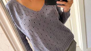 knitting pullover