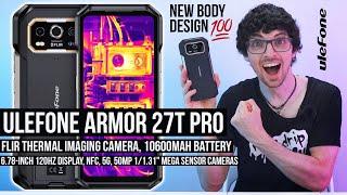 New Design, Best Thermal & Night Vision! - Ulefone Armor 27T Pro Review & Test (Ultra Rugged Phone)