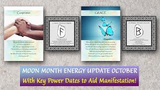 Moon Energy Update🪄with Key Dates to Aid Manifestation!🪄