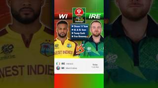 IRE vs WI 2'nd T20i Match Dream11 Prediction  | WI vs IRE Dream11 | Ireland Vs West Indies 2025