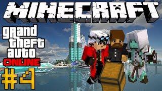 Minecraft GTA Online #4 - Пулеметы и дробовики