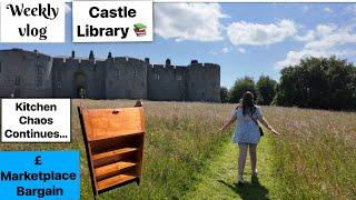 This Castle Library SMELLS Like Magic Vintage Facebook marketplace Finds & Demo Days