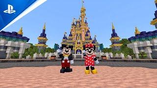 Minecraft | Walt Disney Magic Kingdom DLC Official Trailer | PS4