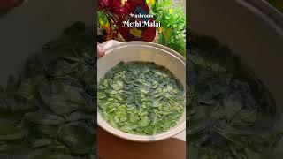Methi Malai is a winter favourite - Let’s make it with MUSHROOMS! # #mushroomrecipes #indianfood