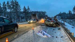 Смертельное ДТП на трассе / Fatal accident on the highway